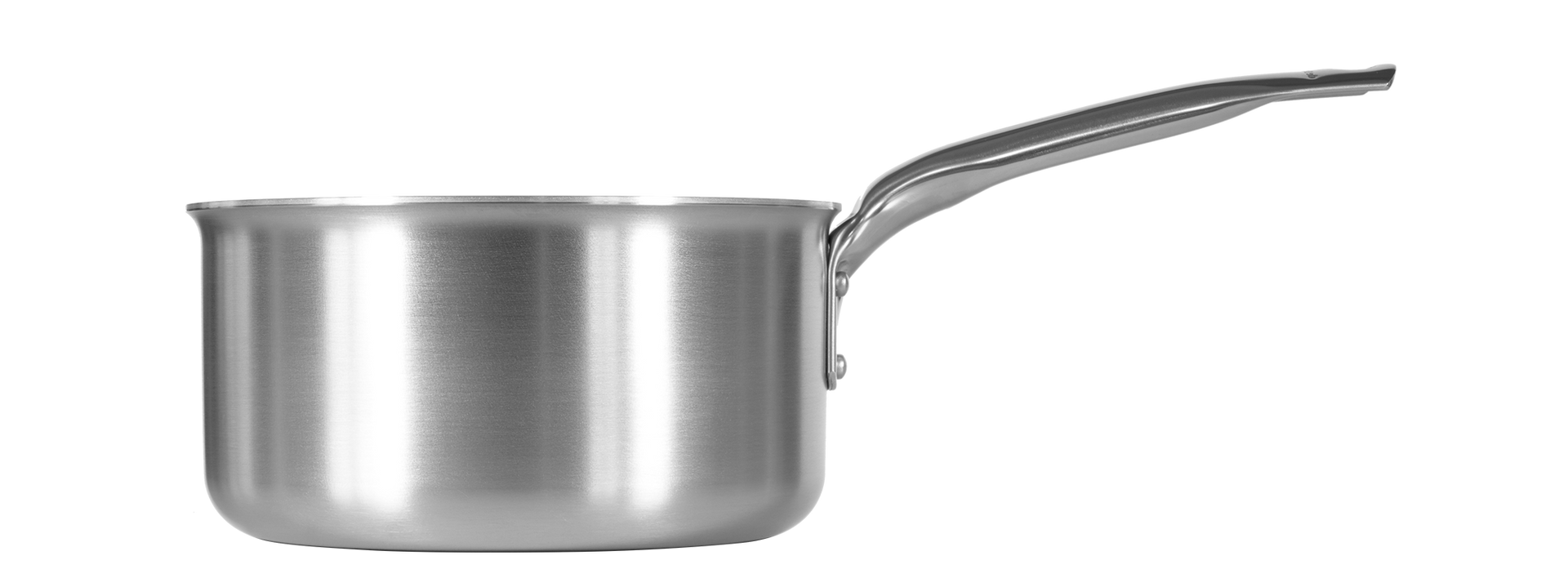 Casserole Haute Lacor 20 Cm - Inox 18/10, Fond Triple Sandwich, Compatible Tous Feux Dont Induction - 4 Litres